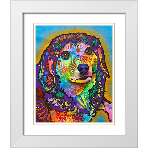 Photo Feb 20-4 25 50 PM White Modern Wood Framed Art Print with Double Matting by Dean Russo Collection