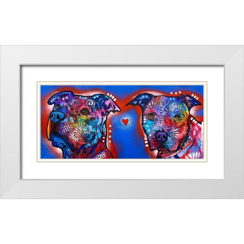 Photo Feb 28-6 10 46 PM White Modern Wood Framed Art Print with Double Matting by Dean Russo Collection