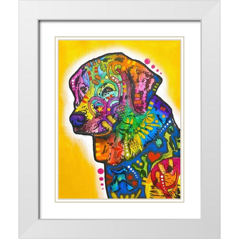 Photo Jun 30-6 54 13 PM White Modern Wood Framed Art Print with Double Matting by Dean Russo Collection