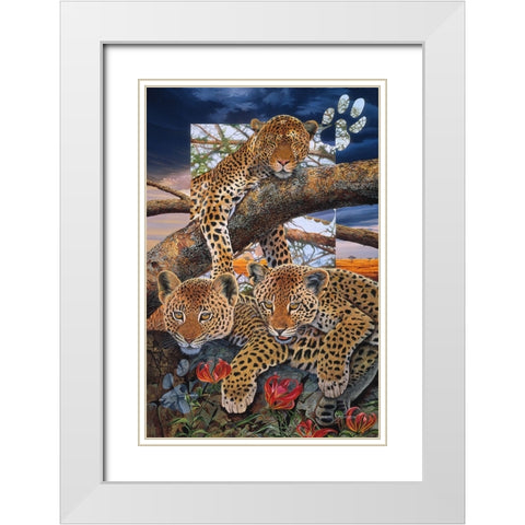 A Mothers Dream White Modern Wood Framed Art Print with Double Matting by Stevenson, Graeme