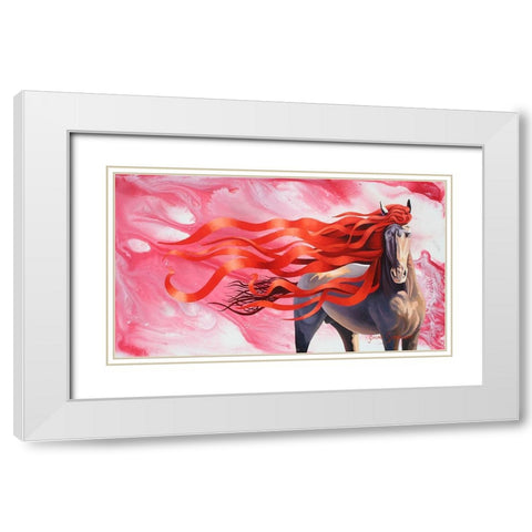 Black Watch White Modern Wood Framed Art Print with Double Matting by Stevenson, Graeme