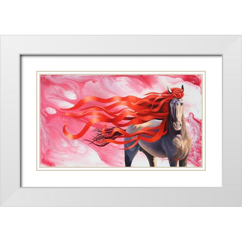 Black Watch White Modern Wood Framed Art Print with Double Matting by Stevenson, Graeme