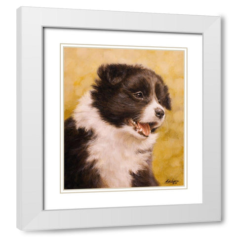 302 White Modern Wood Framed Art Print with Double Matting by Silver, John