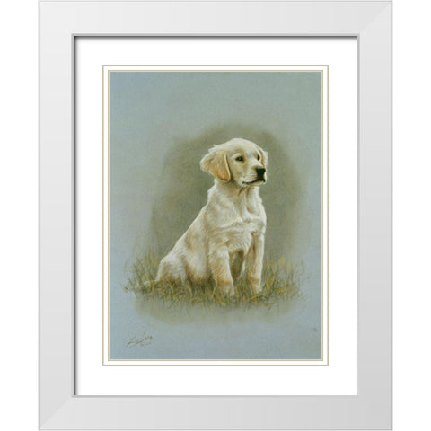 Jsm2-A White Modern Wood Framed Art Print with Double Matting by Silver, John