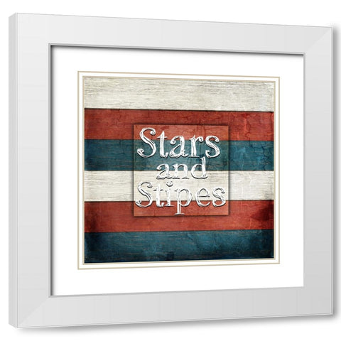 American Freedom Collection 7 White Modern Wood Framed Art Print with Double Matting by LightBoxJournal