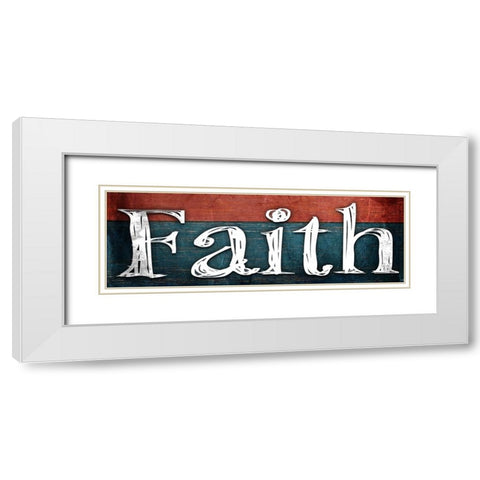 American Freedom Collection V8 White Modern Wood Framed Art Print with Double Matting by LightBoxJournal