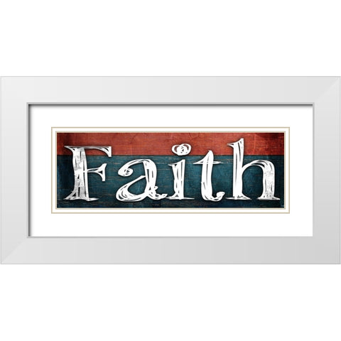 American Freedom Collection V8 White Modern Wood Framed Art Print with Double Matting by LightBoxJournal