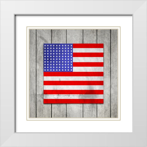 American Workshop Series 3 V1 White Modern Wood Framed Art Print with Double Matting by LightBoxJournal