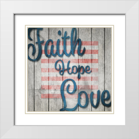 American Workshop Series 3 V4 White Modern Wood Framed Art Print with Double Matting by LightBoxJournal