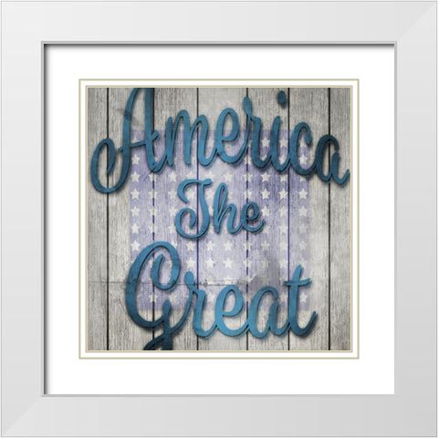 American Workshop Series 3 V5 White Modern Wood Framed Art Print with Double Matting by LightBoxJournal