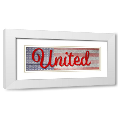 American Workshop Series 3 V6 Signs 6 White Modern Wood Framed Art Print with Double Matting by LightBoxJournal