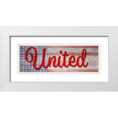 American Workshop Series 3 V6 Signs 6 White Modern Wood Framed Art Print with Double Matting by LightBoxJournal
