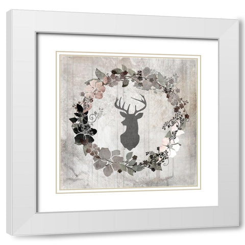 DownOnTheFarm V1 White Modern Wood Framed Art Print with Double Matting by LightBoxJournal