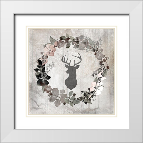 DownOnTheFarm V1 White Modern Wood Framed Art Print with Double Matting by LightBoxJournal