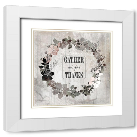 DownOnTheFarm V3 White Modern Wood Framed Art Print with Double Matting by LightBoxJournal