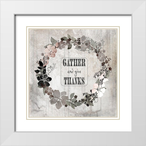 DownOnTheFarm V3 White Modern Wood Framed Art Print with Double Matting by LightBoxJournal