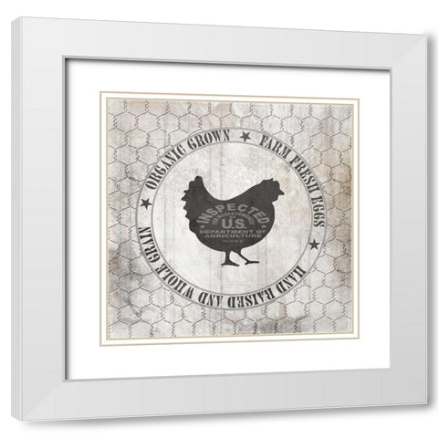DownOnTheFarmCountry V8 White Modern Wood Framed Art Print with Double Matting by LightBoxJournal