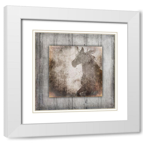 GypsyHorse Collection V2 10 White Modern Wood Framed Art Print with Double Matting by LightBoxJournal
