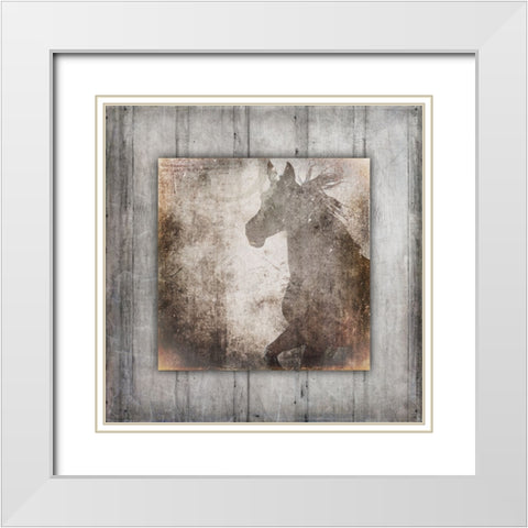 GypsyHorse Collection V2 10 White Modern Wood Framed Art Print with Double Matting by LightBoxJournal