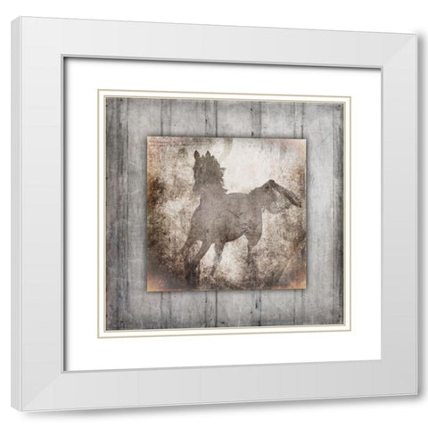 GypsyHorse Collection V2 12 White Modern Wood Framed Art Print with Double Matting by LightBoxJournal
