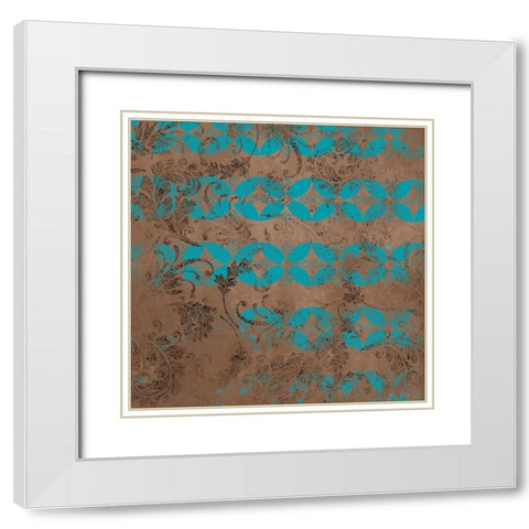 GypsyHorse CollectionSurfacePattern V1 16 White Modern Wood Framed Art Print with Double Matting by LightBoxJournal