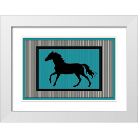 GypsyHorse CollectionSurfacePattern V3 2 White Modern Wood Framed Art Print with Double Matting by LightBoxJournal