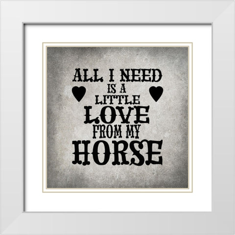 GypsyHorse CollectionSurfacePattern V4 1 White Modern Wood Framed Art Print with Double Matting by LightBoxJournal