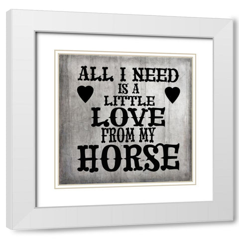 GypsyHorse CollectionSurfacePattern V4 2 White Modern Wood Framed Art Print with Double Matting by LightBoxJournal