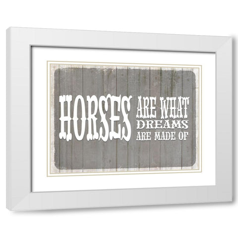 GypsyHorse CollectionSurfacePattern V4 17 White Modern Wood Framed Art Print with Double Matting by LightBoxJournal