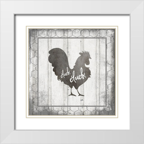 MyFarmMyWay V5 5 White Modern Wood Framed Art Print with Double Matting by LightBoxJournal