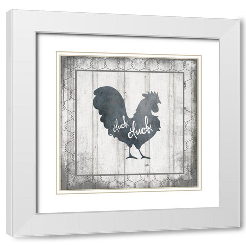 MyFarmMyWay V5 6 White Modern Wood Framed Art Print with Double Matting by LightBoxJournal