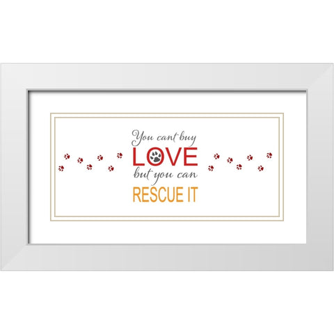 R18 White Modern Wood Framed Art Print with Double Matting by LightBoxJournal