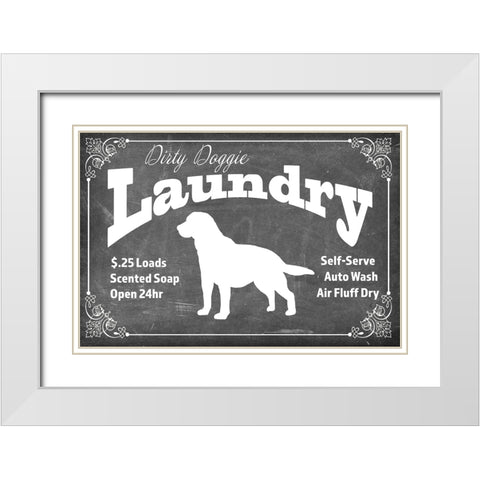 Mudroom 11 White Modern Wood Framed Art Print with Double Matting by LightBoxJournal