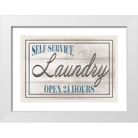 Mudroom 17 White Modern Wood Framed Art Print with Double Matting by LightBoxJournal