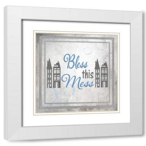Mudroom 24 White Modern Wood Framed Art Print with Double Matting by LightBoxJournal