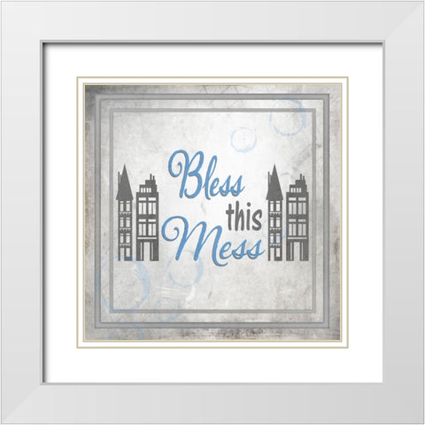Mudroom 24 White Modern Wood Framed Art Print with Double Matting by LightBoxJournal