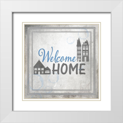 Mudroom 25 White Modern Wood Framed Art Print with Double Matting by LightBoxJournal