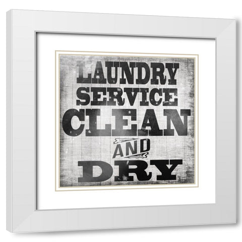 Mudroom 31 White Modern Wood Framed Art Print with Double Matting by LightBoxJournal