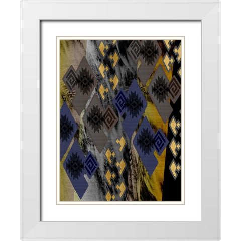 SouthWest Design 2 4 White Modern Wood Framed Art Print with Double Matting by LightBoxJournal
