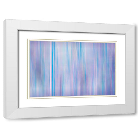 Cherry Blu Pattern 03 White Modern Wood Framed Art Print with Double Matting by LightBoxJournal
