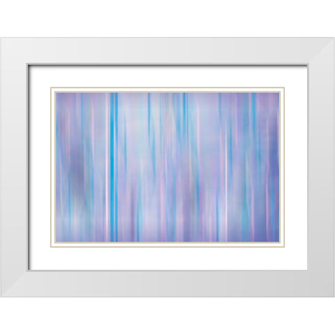 Cherry Blu Pattern 03 White Modern Wood Framed Art Print with Double Matting by LightBoxJournal