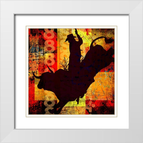 Go Around 02 White Modern Wood Framed Art Print with Double Matting by LightBoxJournal