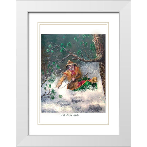 Canue 13-19 Readyweb White Modern Wood Framed Art Print with Double Matting by Murray Henderson Fine Art