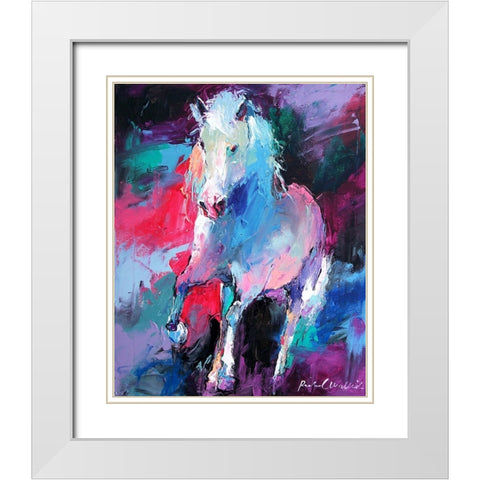 Art Stallion White Modern Wood Framed Art Print with Double Matting by Wallich, Richard