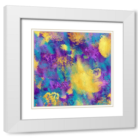 Printemps a Paris - Springtime in Paris White Modern Wood Framed Art Print with Double Matting by Lavoie, Tina