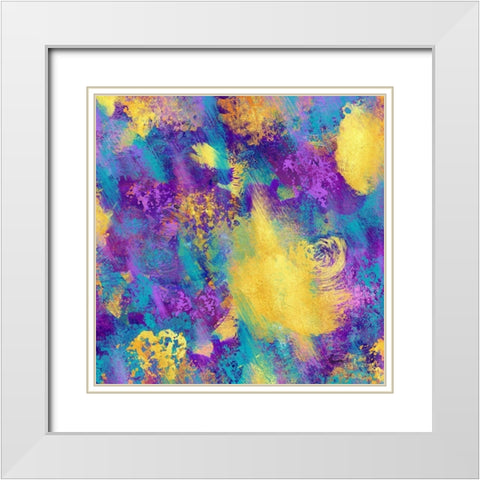 Printemps a Paris - Springtime in Paris White Modern Wood Framed Art Print with Double Matting by Lavoie, Tina