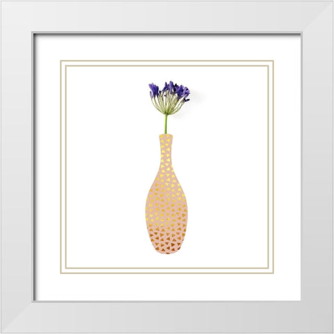 Modern Home III White Modern Wood Framed Art Print with Double Matting by Lavoie, Tina