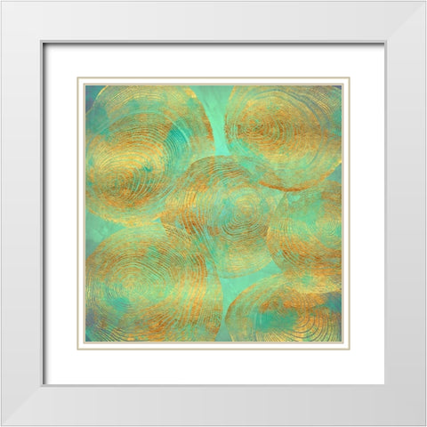 Jungle Theorem I White Modern Wood Framed Art Print with Double Matting by Lavoie, Tina