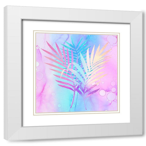 Rarefied Air White Modern Wood Framed Art Print with Double Matting by Lavoie, Tina