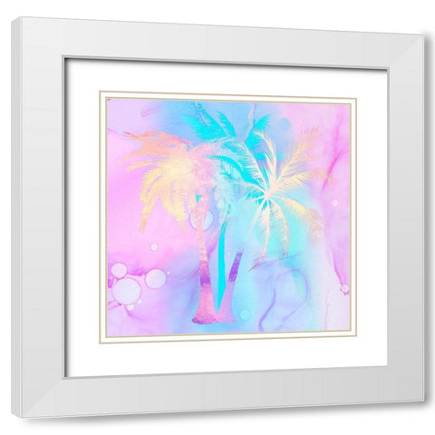 Rarefied Air II White Modern Wood Framed Art Print with Double Matting by Lavoie, Tina
